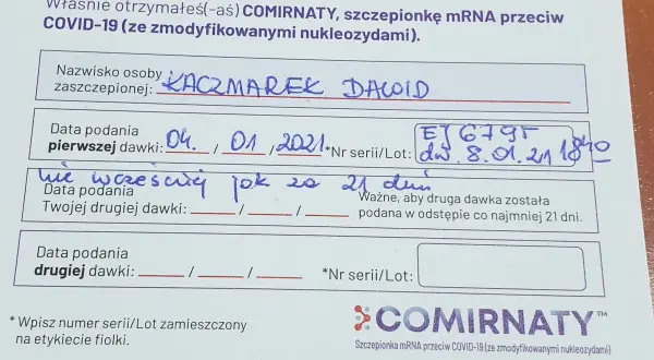 Karta szczepienia COVID zniknęła? Odnajdź ją w IKP 2026!