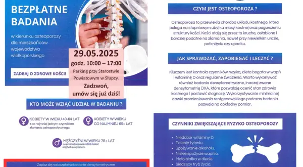 Bezpłatne badanie osteoporozy: Gdzie i jak je wykonać?