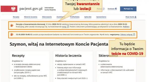 Wynik testu COVID-19? Sprawdź go łatwo: IKP, mojeIKP, bez logowania