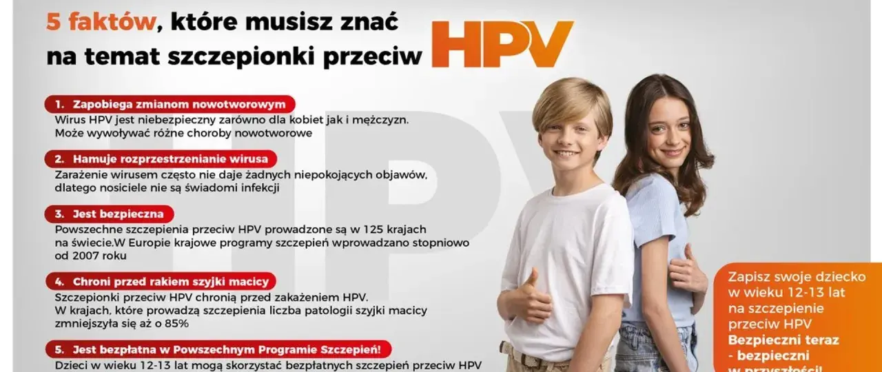 HPV: Szczepionka, rak i darmowy program. Co musisz wiedzieć?