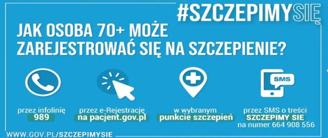 Szczepienia 70+: Rejestracja bez stresu. Pełny poradnik.