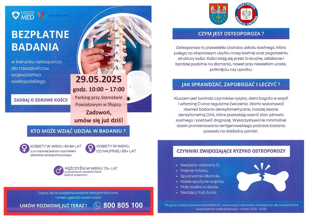 Bezpłatne badanie osteoporozy: Gdzie i jak je wykonać?