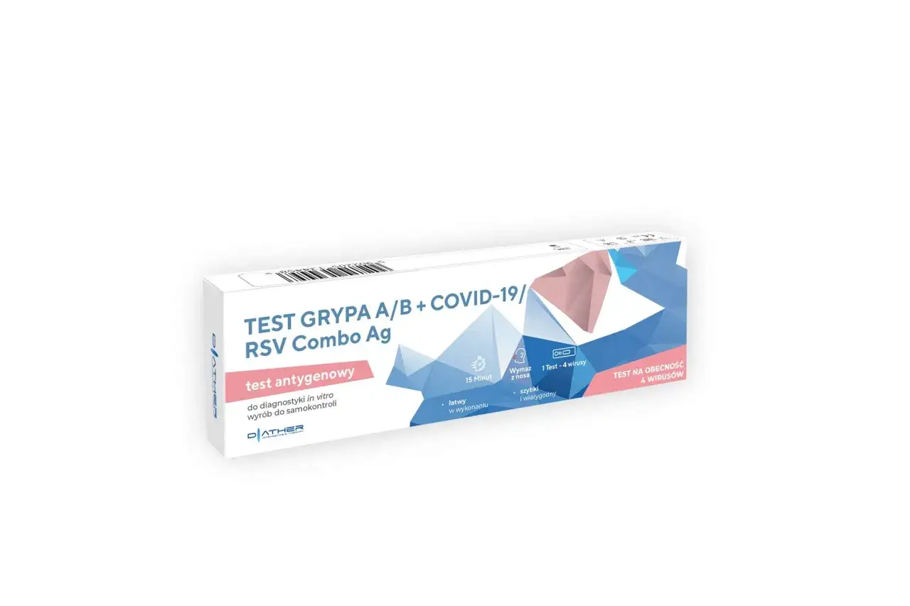 Porównanie testów antygenowy PCR combo