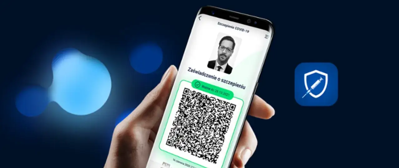 Potwierdzenie szczepienia na telefonie