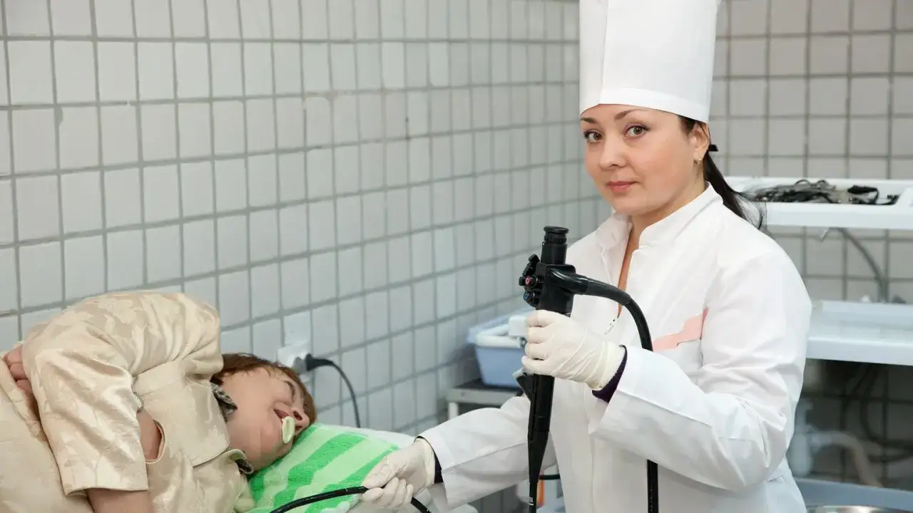 Pacjent obawiający się gastroskopii
