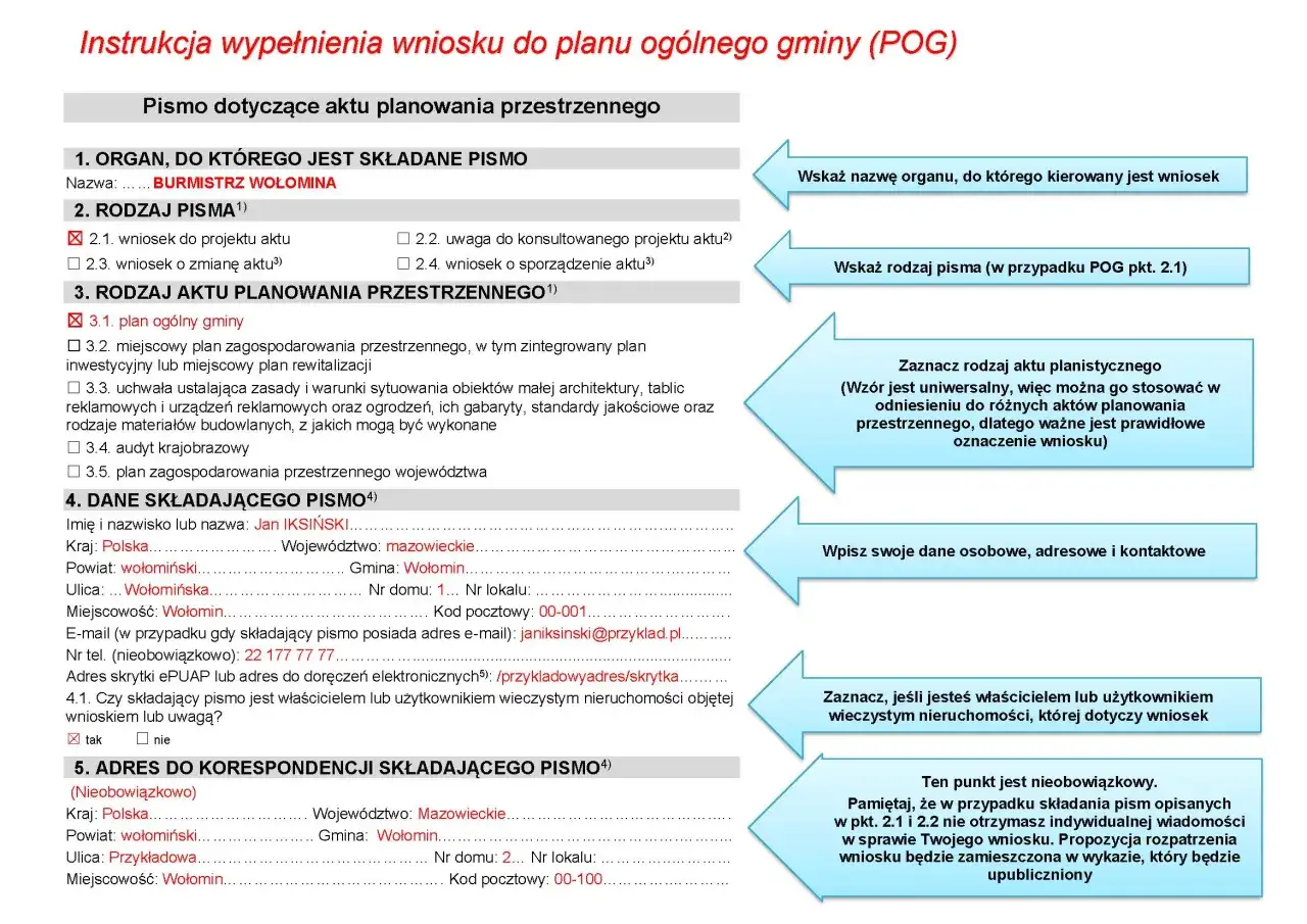 jak wypełnić formularz szczepienia instrukcja